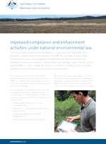 Improved compliance and enforcement activities under national environmental law thumbnail