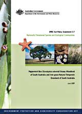 Peppermint box (Eucalyptus odorata) grassy woodland of South Australia and iron-grass natural temperate grassland of South Australia thumbnail