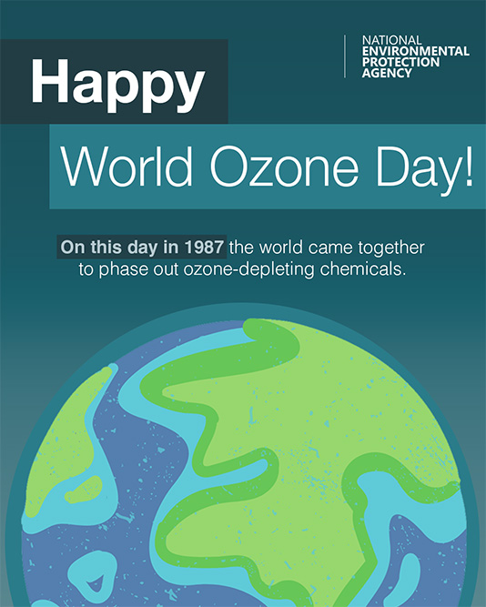 World ozone day banner