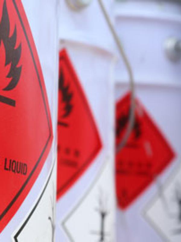 Flammable liquid barrels